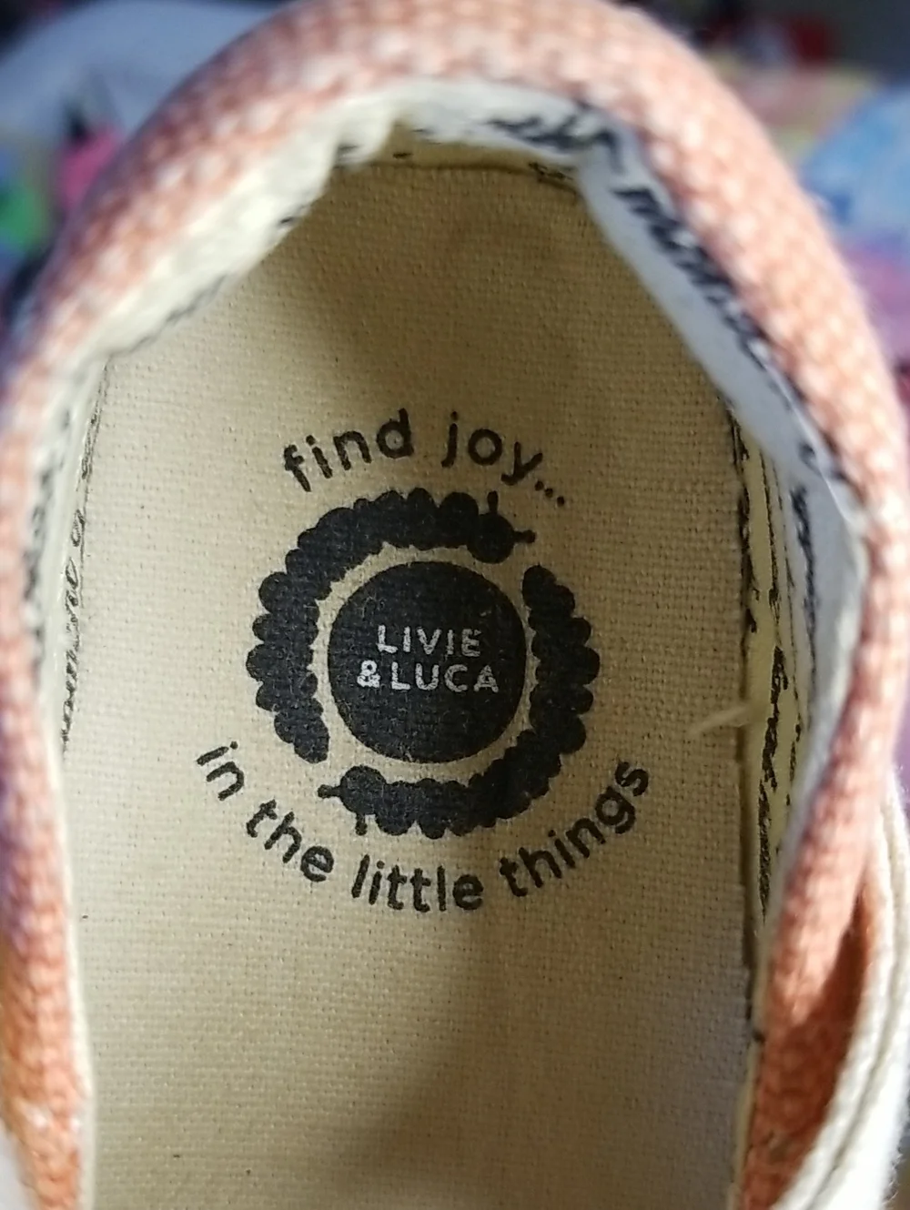 Livie & Luca Peach Carta II Mary Jane  Size 5